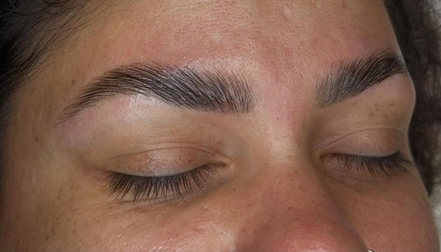 Brow lamination result