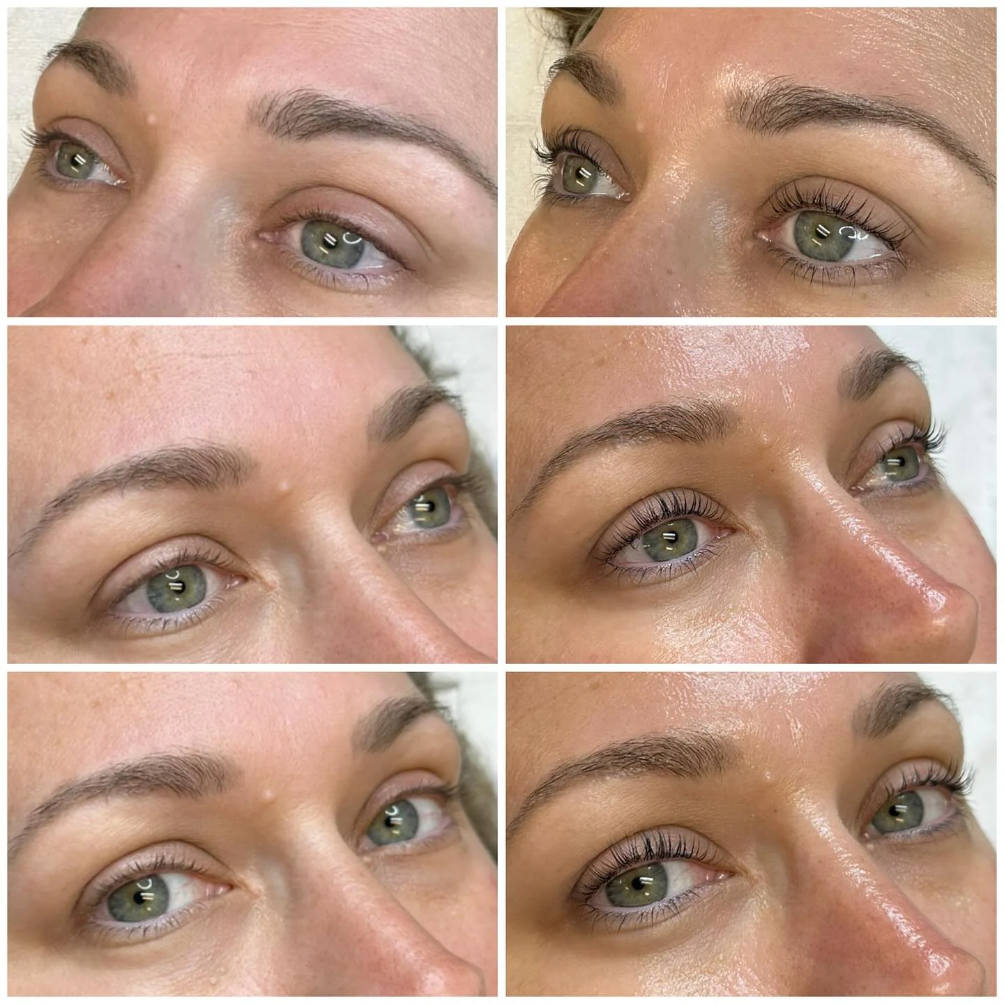 Lash Lift & Tint before and after result